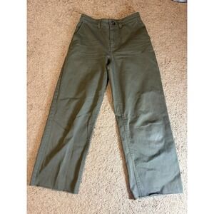 Volcom Jeans Men's Size 27 Military Green Baggy Straight Leg 90's Y2K Grunge
